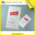 Fashionable design transparent plastic blank transparent business cards